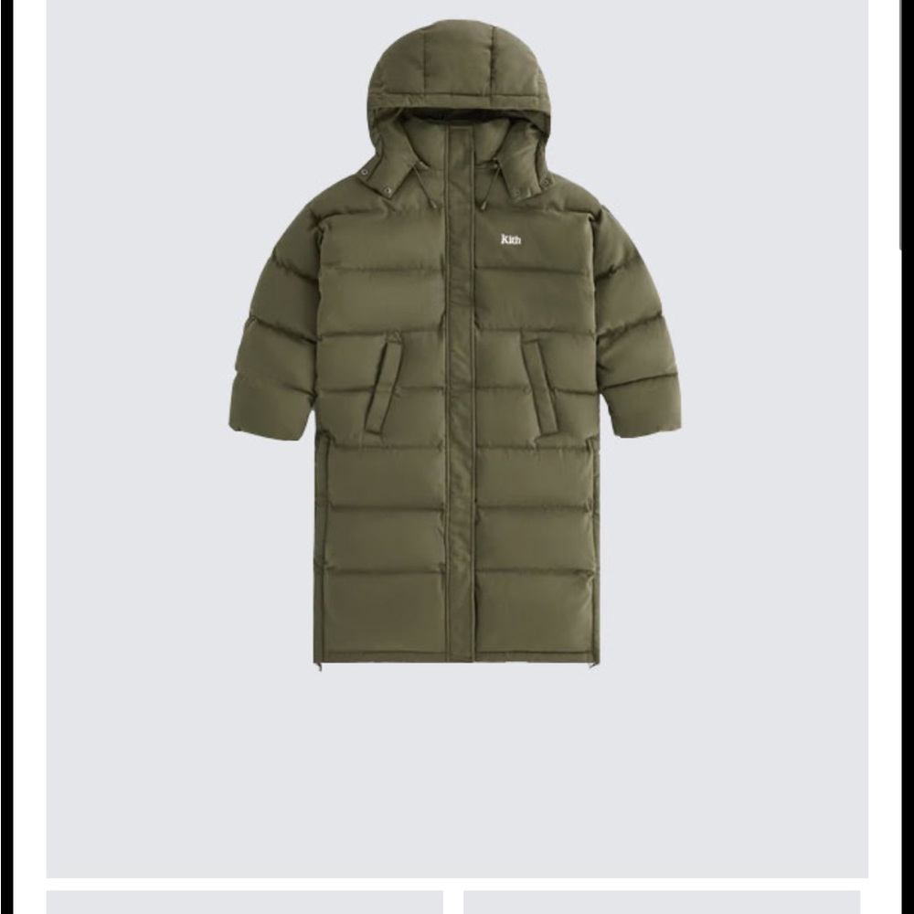 Kith Women’s Olive Green Puffer Jacket
